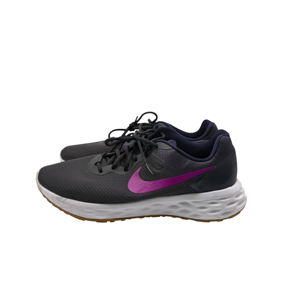 Nike Revolution 6 NN Men's Running Shoes Dark Gray Purple Sz 11 DD8475 011